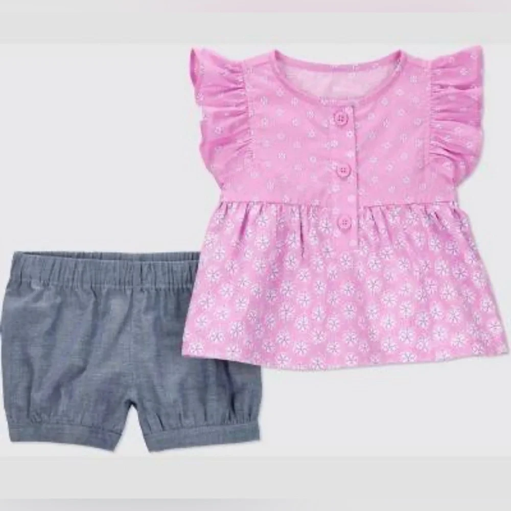 Baby Girl Clothing Sets-6M